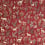 Tissu Millefleur Antoine d'Albiousse Rouge 2821
