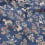 Millefleur Fabric Antoine d'Albiousse Bleu millefleur-bleu