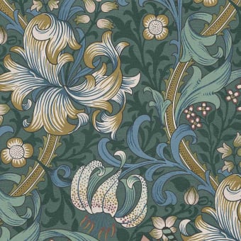 Papier peint Golden Lily