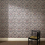 Papier peint Hyacinth House of Hackney Noir 1-WA-HYA-DI-NOI-XXX-004