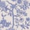 Papier peint Paradise Tree Cole and Son Cornflower Blue and Soft White 128/2010