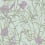 Papier peint Iris Cole and Son Lavender on Duck Egg 128/5024
