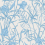 Iris Wallpaper Cole and Son Soft Cerulean on Porcelain 128/5026