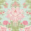 Poppies wallpaper Cole and Son Soft Pink, Blush and Soft Green on Mint 128/7034