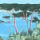 Lago in Fiore Panel Les Dominotiers Azur DOM5100