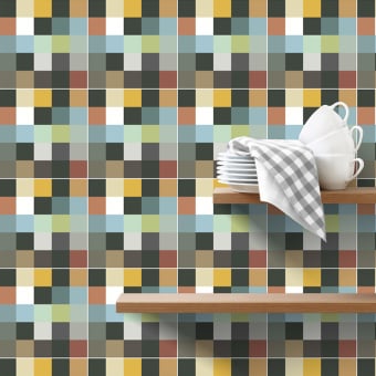 Color cement Tile