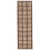 Strata Jute Corridor Mat Layered Burgundy BRJUBU75240