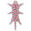 Alfombra Tiger Budko Rosa tiger-rosa-140x245