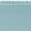 Kelim Coloured Fringes Rug Kvadrat Cyan 7162000-5151-140X200