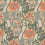 Papier peint Cornflower Morris and Co Russet / Teal MUNW217581
