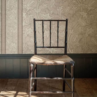 Carta da parati Etched Scrolling Tulip Carta da parati Etched Scrolling Tulip