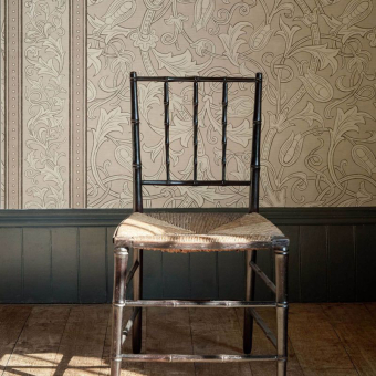 Etched Scrolling Tulip Wallpaper Etched Scrolling Tulip Wallpaper