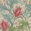 Papier peint Lent Lily Morris and Co Plum / Bayleaf MUNW217596