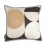 Coussin Ellipse carré Maison Casamance Noir / Naturel / Ivoire CO52004+CO45X45PES