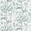 La Quintinie Wallpaper Nina Campbell Teal NCW4594-01