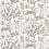 La Quintinie Wallpaper Nina Campbell Chocolate NCW4594-04