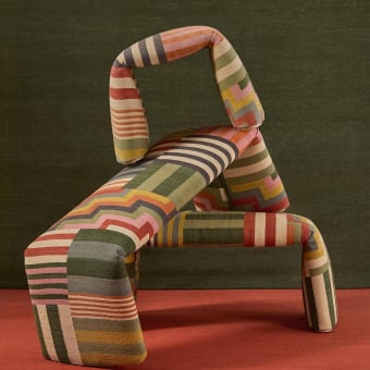 Fußablage gefaltet L Muster