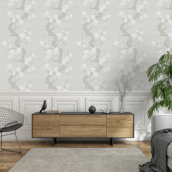Papier peint Magnolia Tree Silk