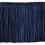 Tricotine fringe 100mm Houlès Minuit 33216-9610