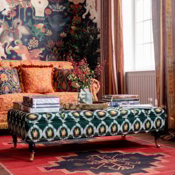 Asiento Pradesh Ikat Woven Fabric