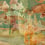 Papier peint panoramique Nemi Code Orange green C6403