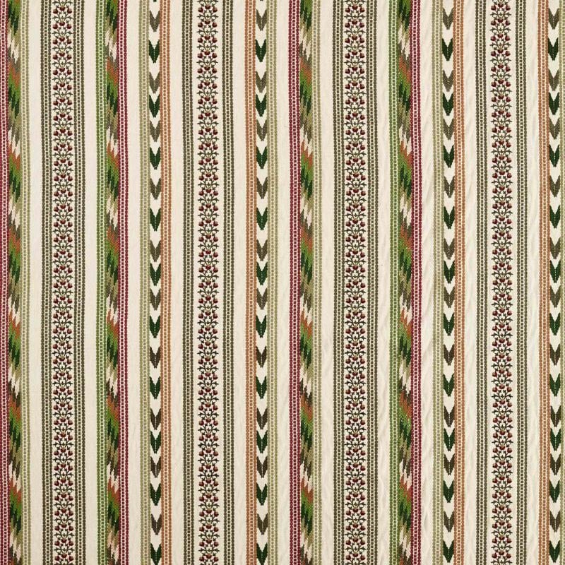 Stoff Bloomsbury Stripe Stoff Bloomsbury Stripe Morris and Co Russet/Indigo MSTR237702 Morris and Co