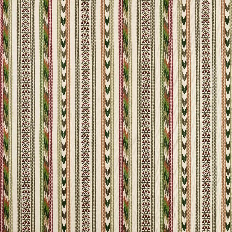 Tela Bloomsbury Stripe Tela Bloomsbury Stripe Morris and Co Russet/Indigo MSTR237702 Morris and Co