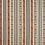 Tessuto Bloomsbury Stripe Morris and Co Russet/Indigo MSTR237702
