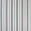 Dallington Stripe Fabric Morris and Co Indigo MSTR237700