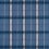 Tissu Hanover Check Morris and Co Indigo MSTR237696