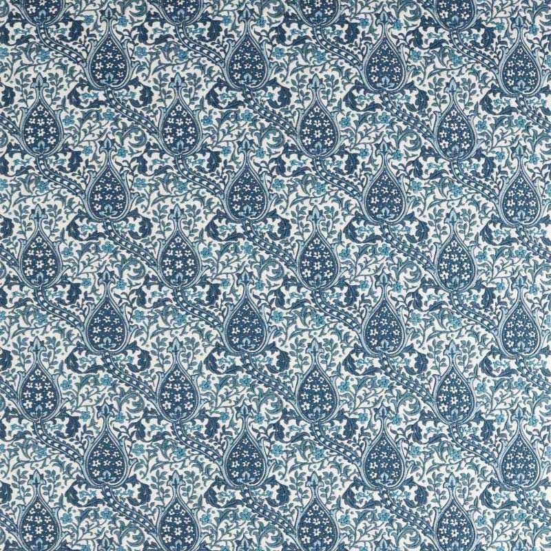 Tejido Persian Tulip Embroidery Tejido Persian Tulip Embroidery Morris and Co Evergreen MHCB237680 Morris and Co
