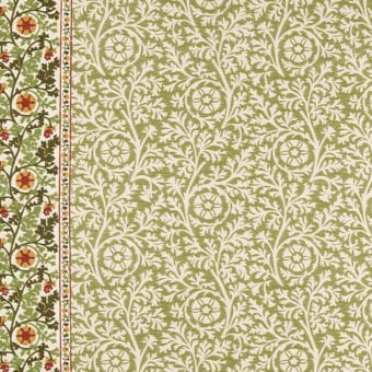 Stoff Chamomille Embroidery