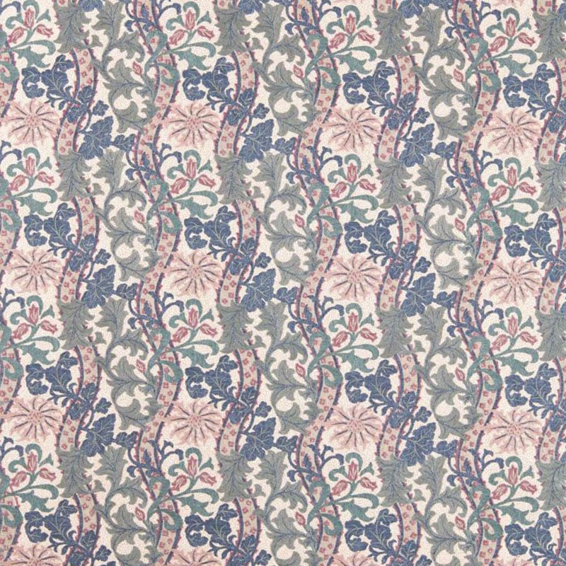 Cornflower Embroidery Fabric Cornflower Embroidery Fabric Morris and Co Lemon/Nettle MHTF237656 Morris and Co