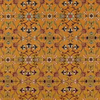 Tissu Persian Scroll Embroidery