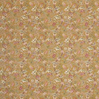 Scrolling Tulip Fabric