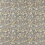 Tissu Scrolling Tulip Morris and Co Slate/Apricot MHTF227360