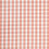 Tessuto Honfleur Check Nina Campbell Coral NCF4582-03