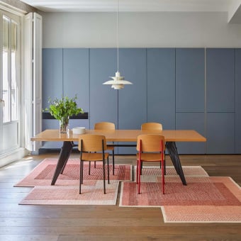 Geo Canvas Rug
