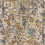 Carta da parati Hollyhocks House of Hackney Flax 1-WA-HOL-DI-FAX-XXX-004