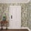 Papier Peint Hollyhocks House of Hackney Meadow 1-WA-HOL-DI-MEA-XXX-004