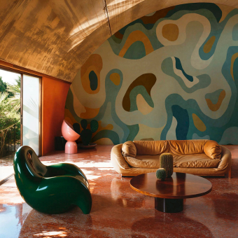 Papier peint panoramique Burle