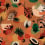 Tropicalia wallpaper Tres Tintas Barcelona Naranja BS5306-4