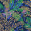 Guacamayos wallpaper Tres Tintas Barcelona Cobalto BS5303-1