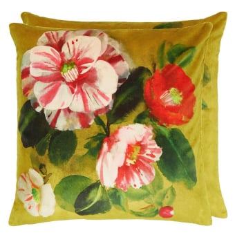 Kissen Camellia Velours