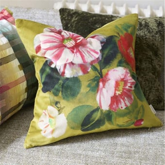Kissen Camellia Velours