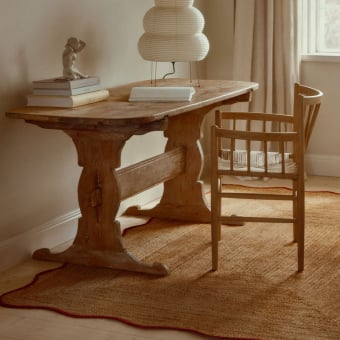 Tappeto Scallop Jute