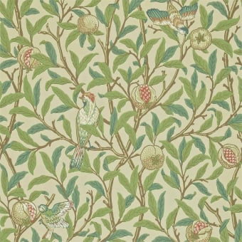 Papel pintado Bird & Pomegranate