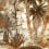 Yasuni panoramic wallpaper Arte Coconut Flora 97801