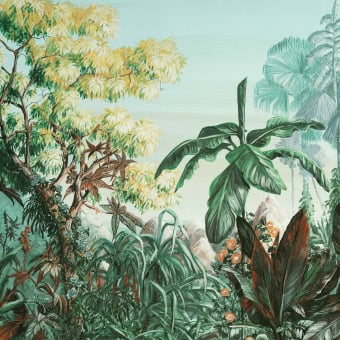 Paradisiac panoramic wallpaper