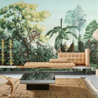 Paradisiac panoramic wallpaper